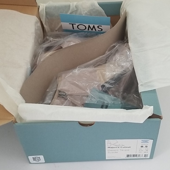 NEW Toms Women's Majorca Cutout Sandals Size 8 - Picture 4 of 14